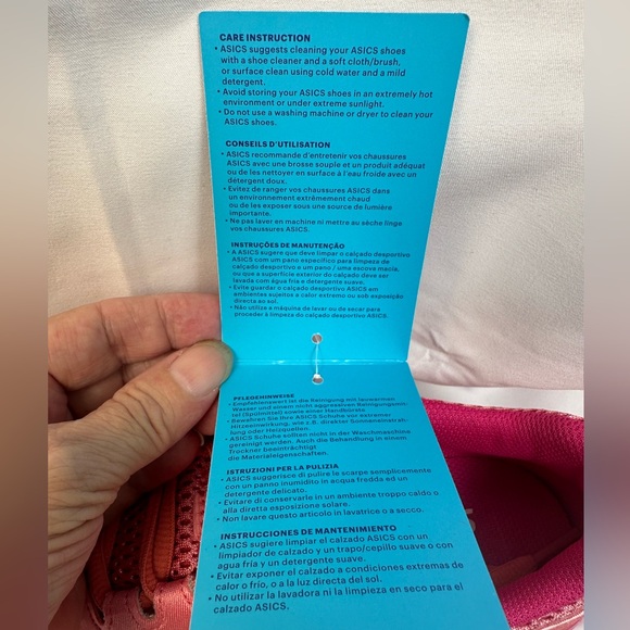 NWT ASICS Women's GEL-MOYA Women's Running Shoes/ Size 6.5 - Picture 15 of 15